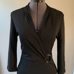 BR little black dress with silver detail
